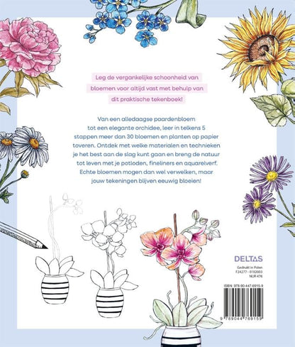 Deltas - Stap Voor Stap Bloemen Leren Tekenen