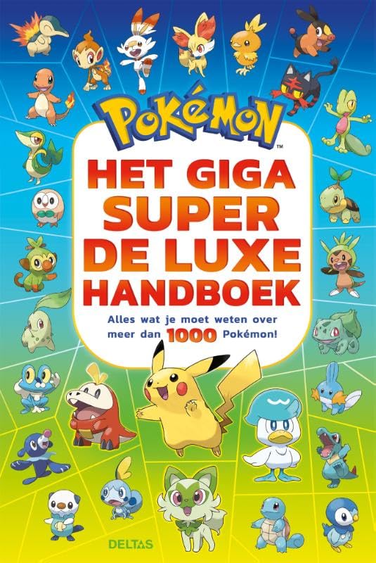 Deltas - Pokemon Het giga super de luxe handboek