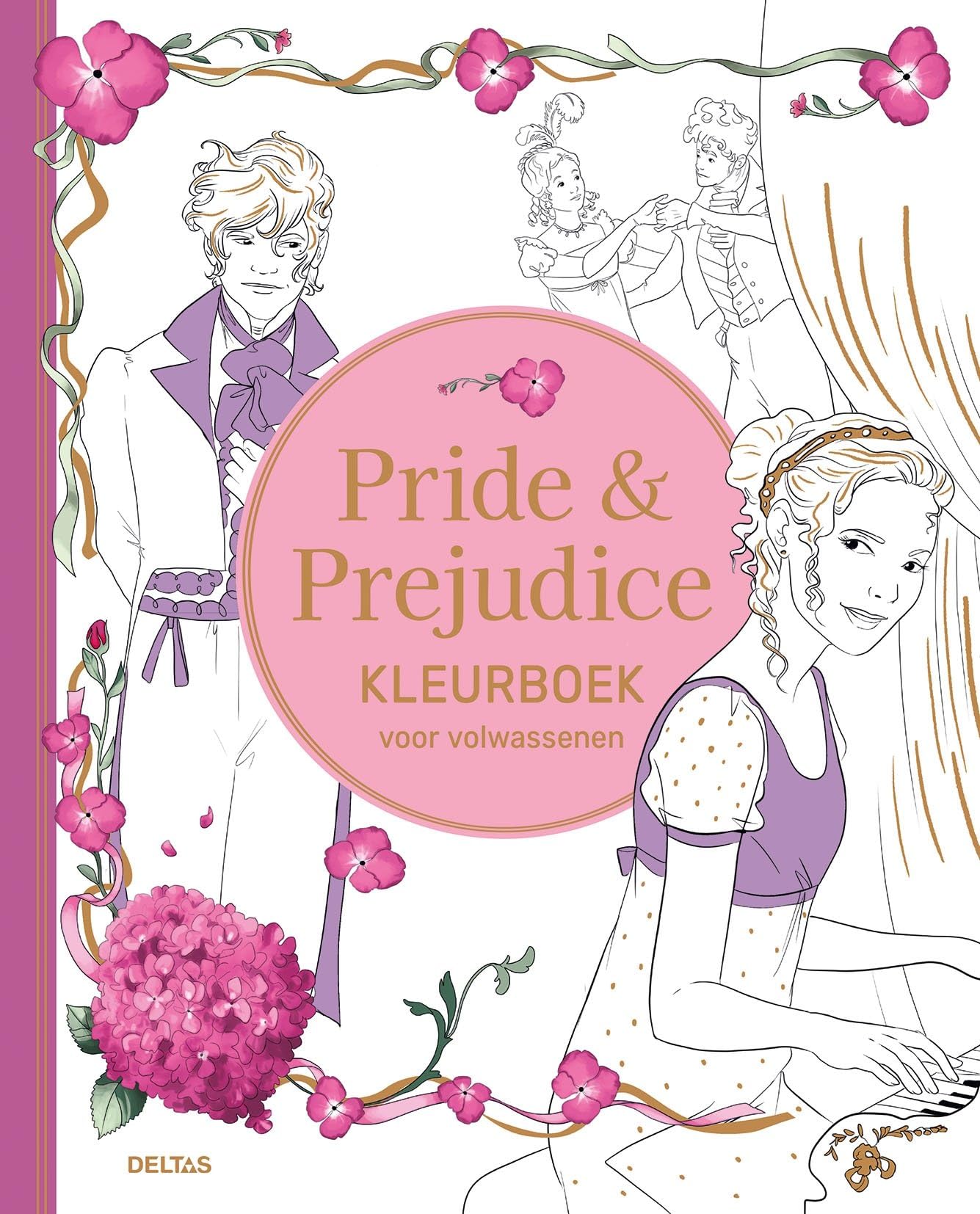 Deltas - Pride & Prejudice Kleurboek Voor Volwassenen