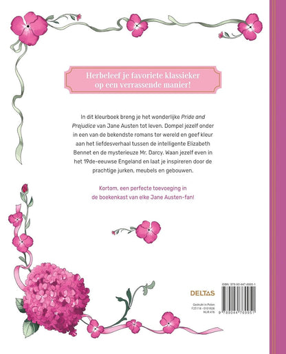 Deltas - Pride & Prejudice Kleurboek Voor Volwassenen