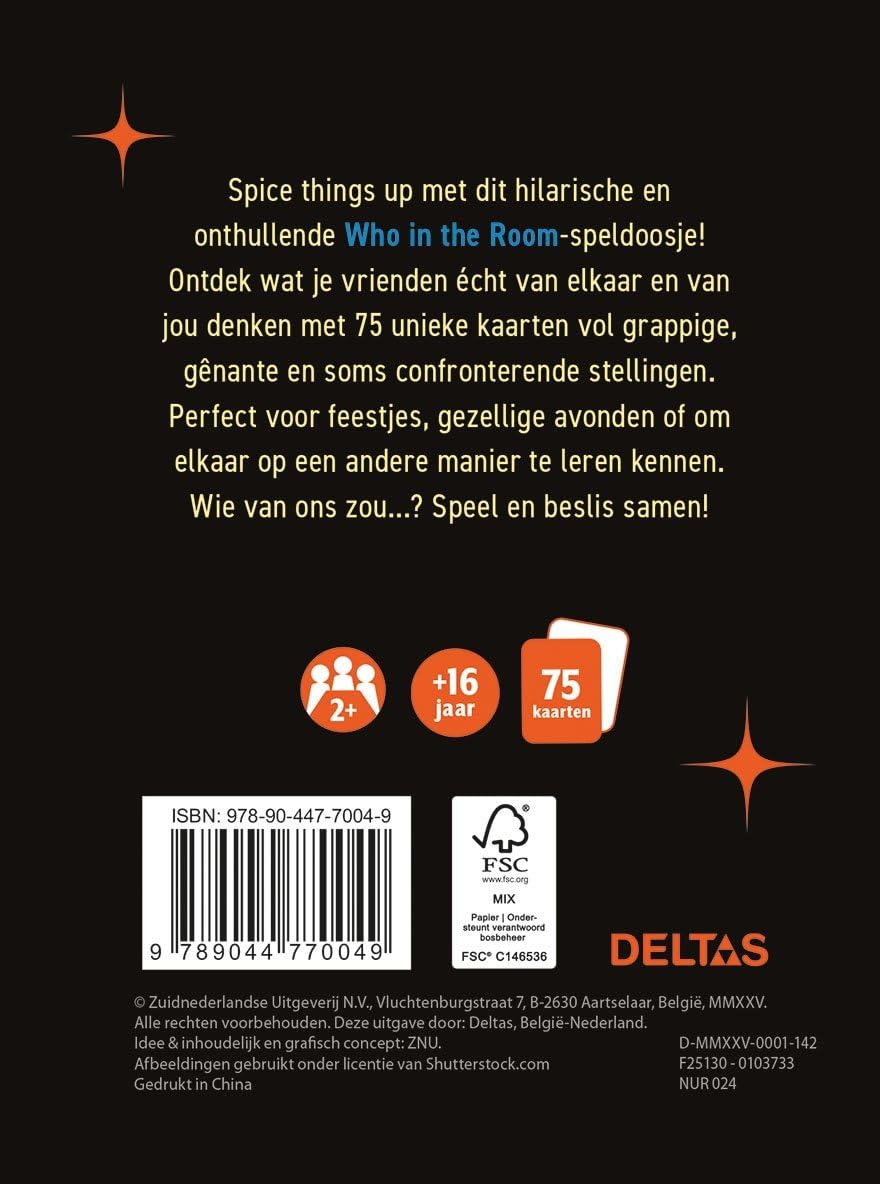 Deltas - Who in the Room - Party Games