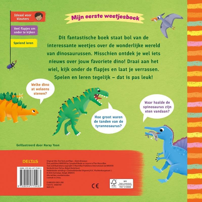 Deltas - Mijn eerste weetjesboek Bij de Dino\`s