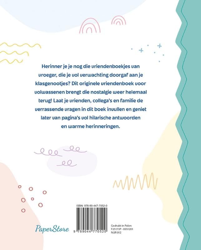 Deltas - Het enige echte vriendenboek voor volwassenen