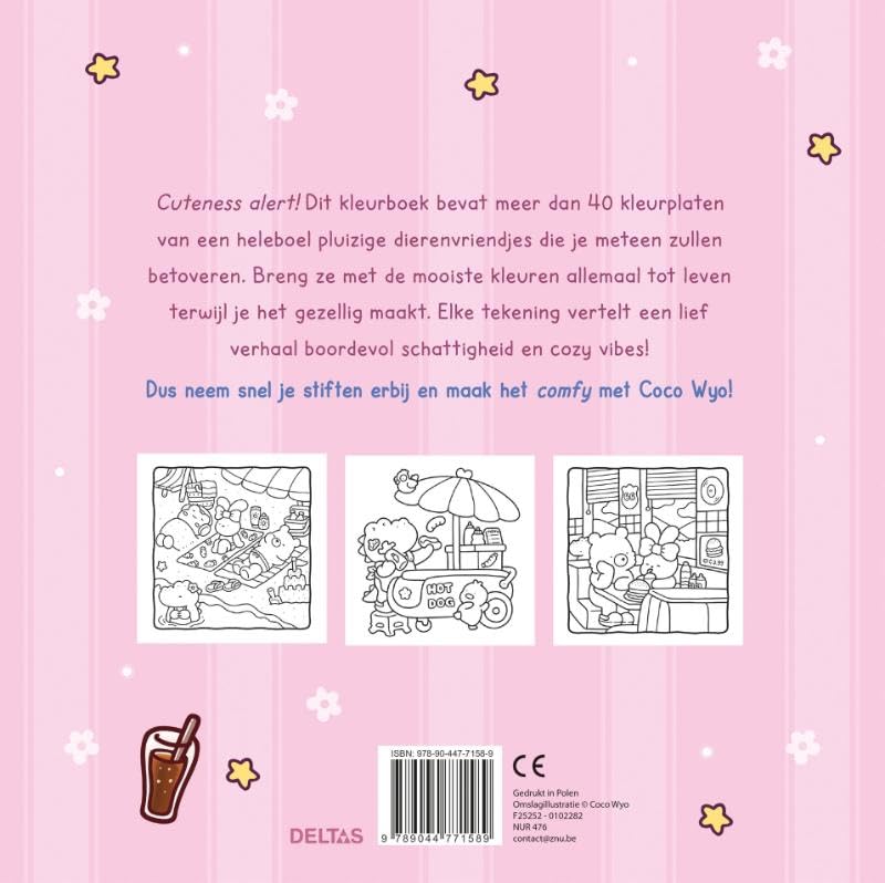 Deltas Cozy Colorino Cozy Friends
