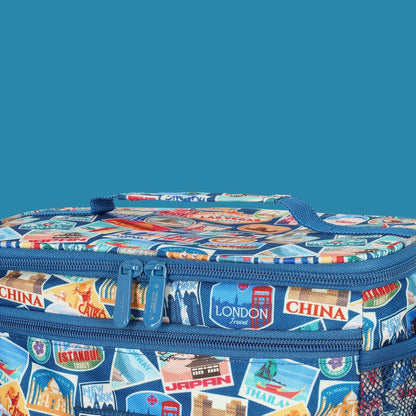 Lunch Bag - Travel - Stickers - 7,7 L