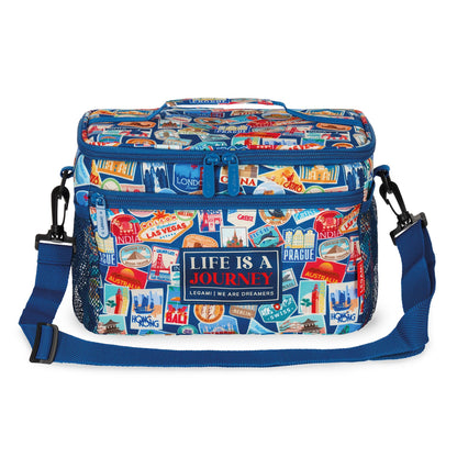 Lunch Bag - Travel - Stickers - 7,7 L