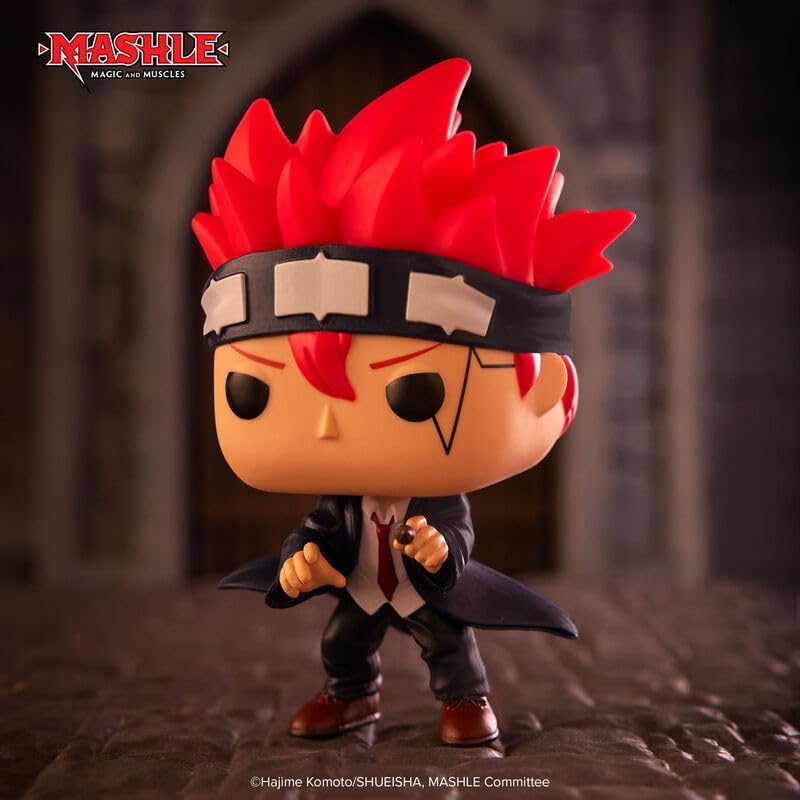 Funko POP! Animation: Mashle: Magic and Muscles - Dot Barrett - 1 in 6 chance of receiving the rare Chase variant - Styles may vary - Collectable Vinyl Figure - Gift Idea - Official Merchandise