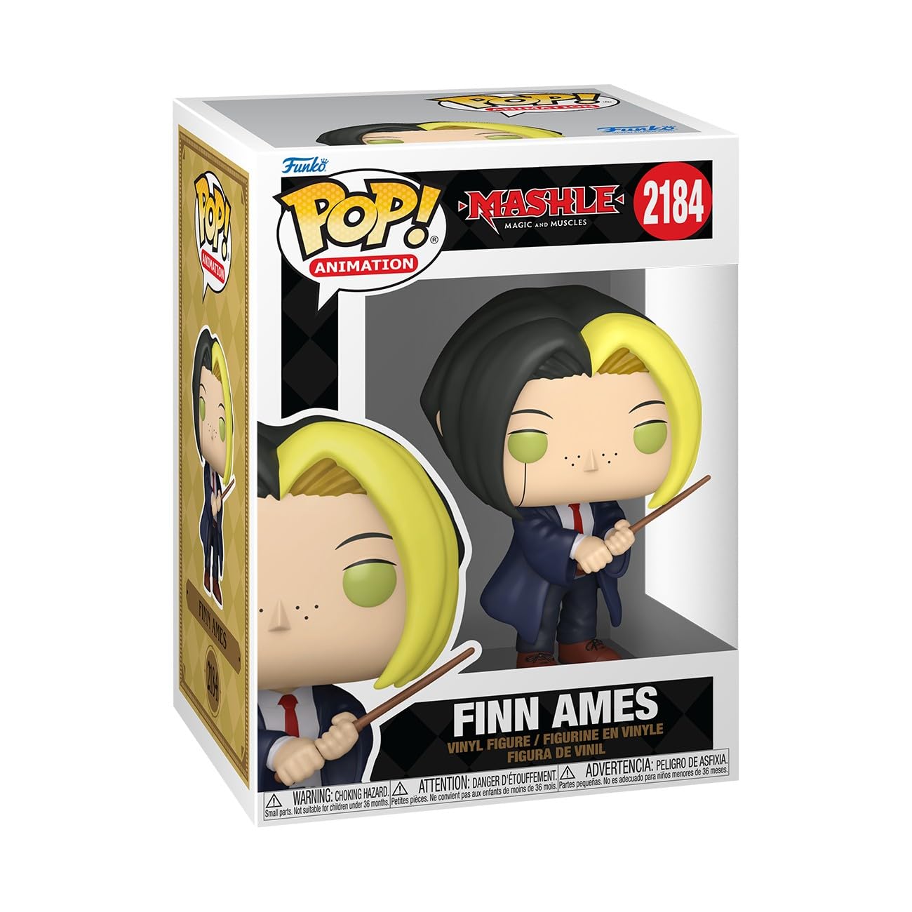 Funko POP! Animation: Mashle: Magic and Muscles - Finn Ames - Collectable Vinyl Figure - Gift Idea - Official Merchandise - Toys For Kids & Adults - Model Figure for Collectors and Display
