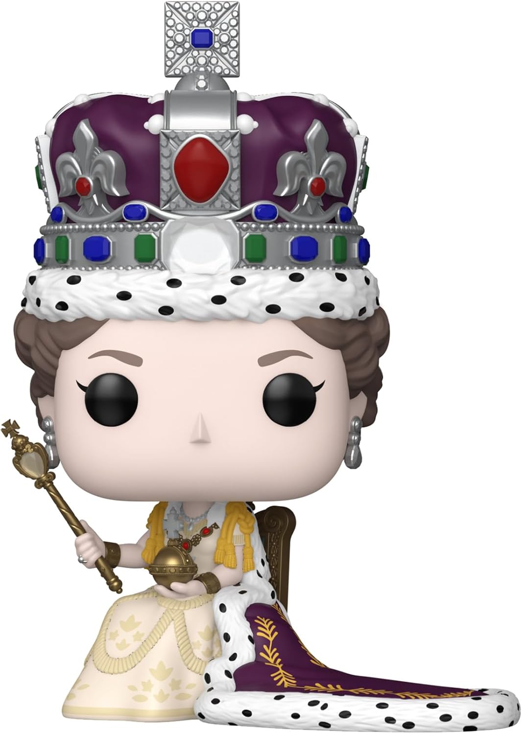 Funko POP! Premium: Queen Elizabeth II - Coronation - Collectable Vinyl Figure - Gift Idea - Official Merchandise - Toys For Kids & Adults - Model Figure for Collectors and Display
