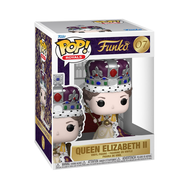 Funko POP! Premium: Queen Elizabeth II - Coronation - Collectable Vinyl Figure - Gift Idea - Official Merchandise - Toys For Kids & Adults - Model Figure for Collectors and Display