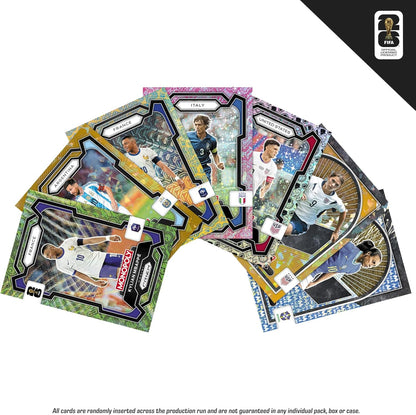 Monopoly Panini Prizm: FIFA World Cup Trading Cards Booster Box | Current Stars and FIFA WORLD CUP Legends | Presents for Football Fans