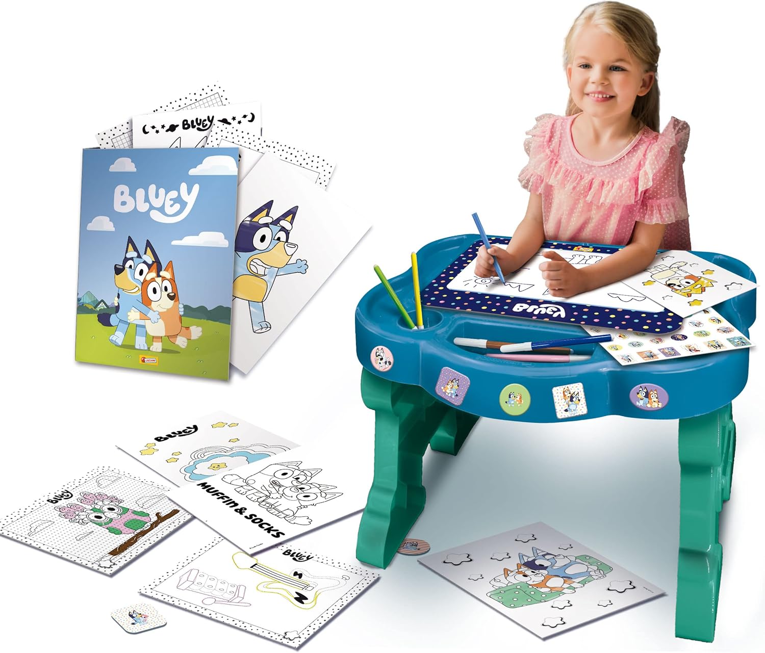 BLUEY ART DESK - BANCHETTO CREATIVO, 50