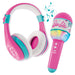 Lisciani - BARBIE Sound Your Style - Bluetooth Microphone with Speaker - Pink - Children's Karaoke Set - Music and Vocals - Smartphone Connectivity - Multicolour Light Effect - Children aged 4 and up