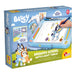 Lisciani - BLUEY Drawing School - Educational Drawing Kit for Children from 3 Years - A4 Light Table - Scented Felt Pens - Stencils, Stickers & Scissors - Manual and Creative Activity
