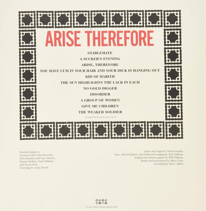 Arise Therefore