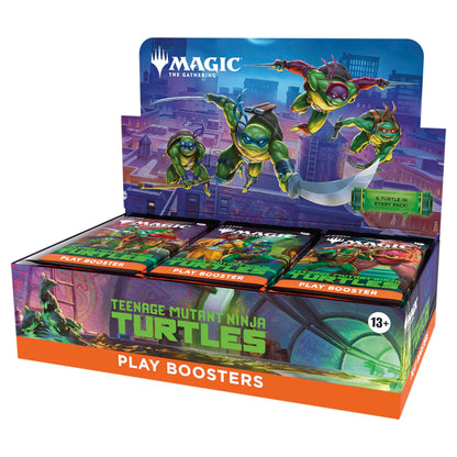 Magic: The Gathering | Kriegerische Ninja Schildkröten - Play Booster Box | 30 Pakete | Sammelkartenspiel