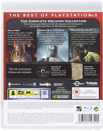 Bethesda Elder Scrolls IV Oblivion 5th Anniversary Edition (Essentials