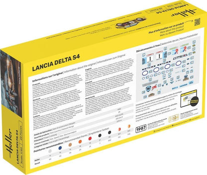 Heller 1:43 Gift Set - Lancia Delta S4 Model kit