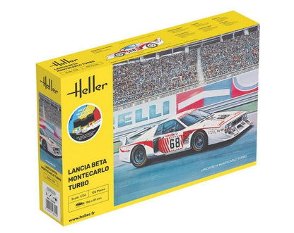 Heller 1:24 Gift Set - Lancia Beta Montecarlo Turbo