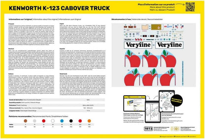 Heller 1:43 Gift Set - K-123 Kenworth Cabover Truck