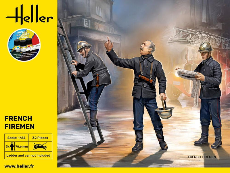 heller 58753 Model Starter Kit FIGURINES FRENCH FIGURINES 1/24