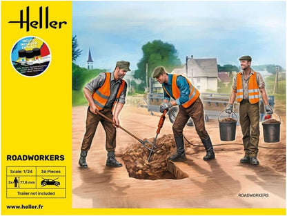 Heller 1:24 Gift Set - Road Workers