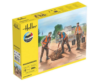 Heller 1:24 Gift Set - Road Workers