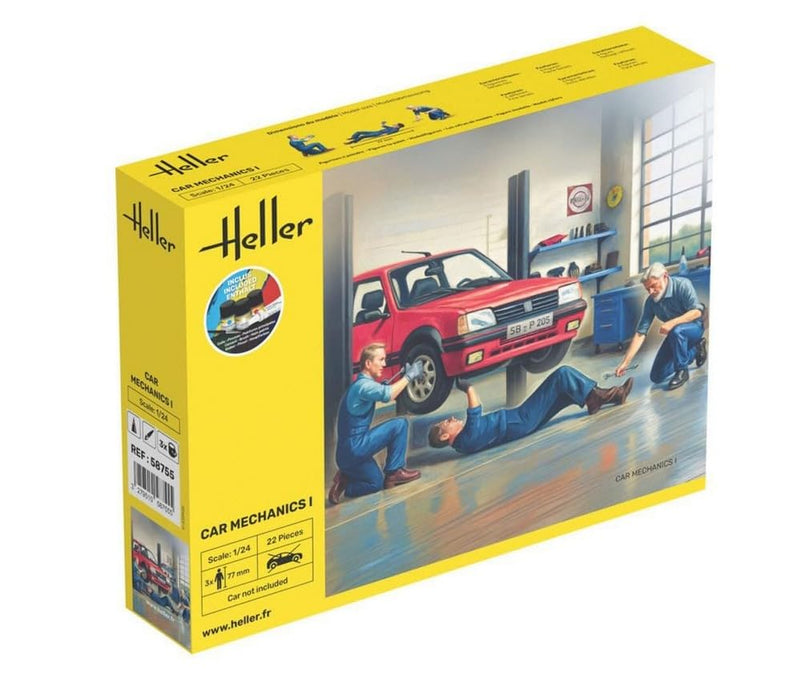 Heller 1:24 Gift Set - Car Mechanics I