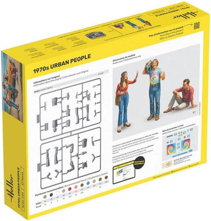 Heller 1:24 Gift Set - 1970s Urban People