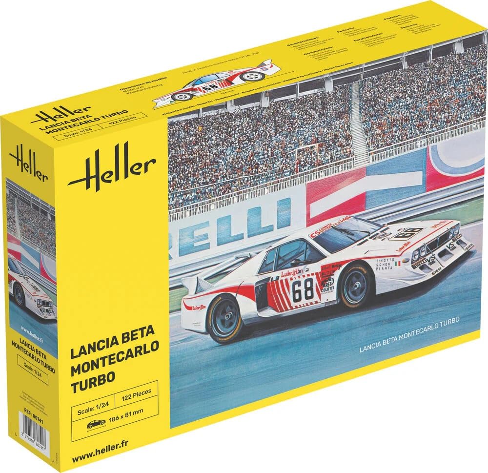 Heller 1:24 - Lancia Beta Montecarlo Turbo