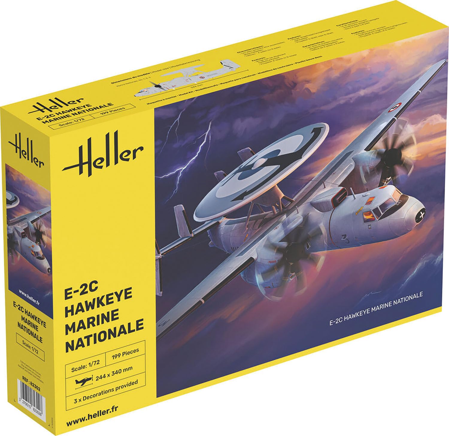 Heller 1:72 - E-2C Hawkeye Marine Nationale