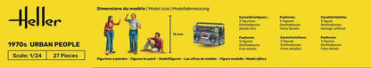 Heller 1:24-1970s Urban People