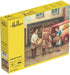 Eerel HE82758 1/24 City Mobile Sales Family 4 Figures, Plastic Model