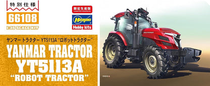 Hasegawa - 1/35  Yanmar Traktor Yt5113a, Robot Tractor