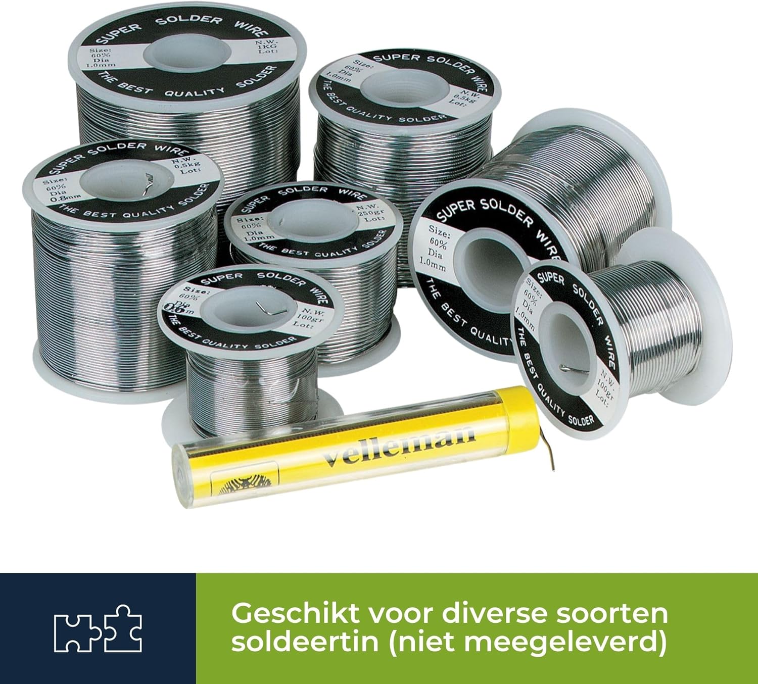 Velleman - Set Met Soldeerstation Met Instelbare Temperatuur