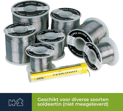 Velleman - Set Met Soldeerstation Met Instelbare Temperatuur
