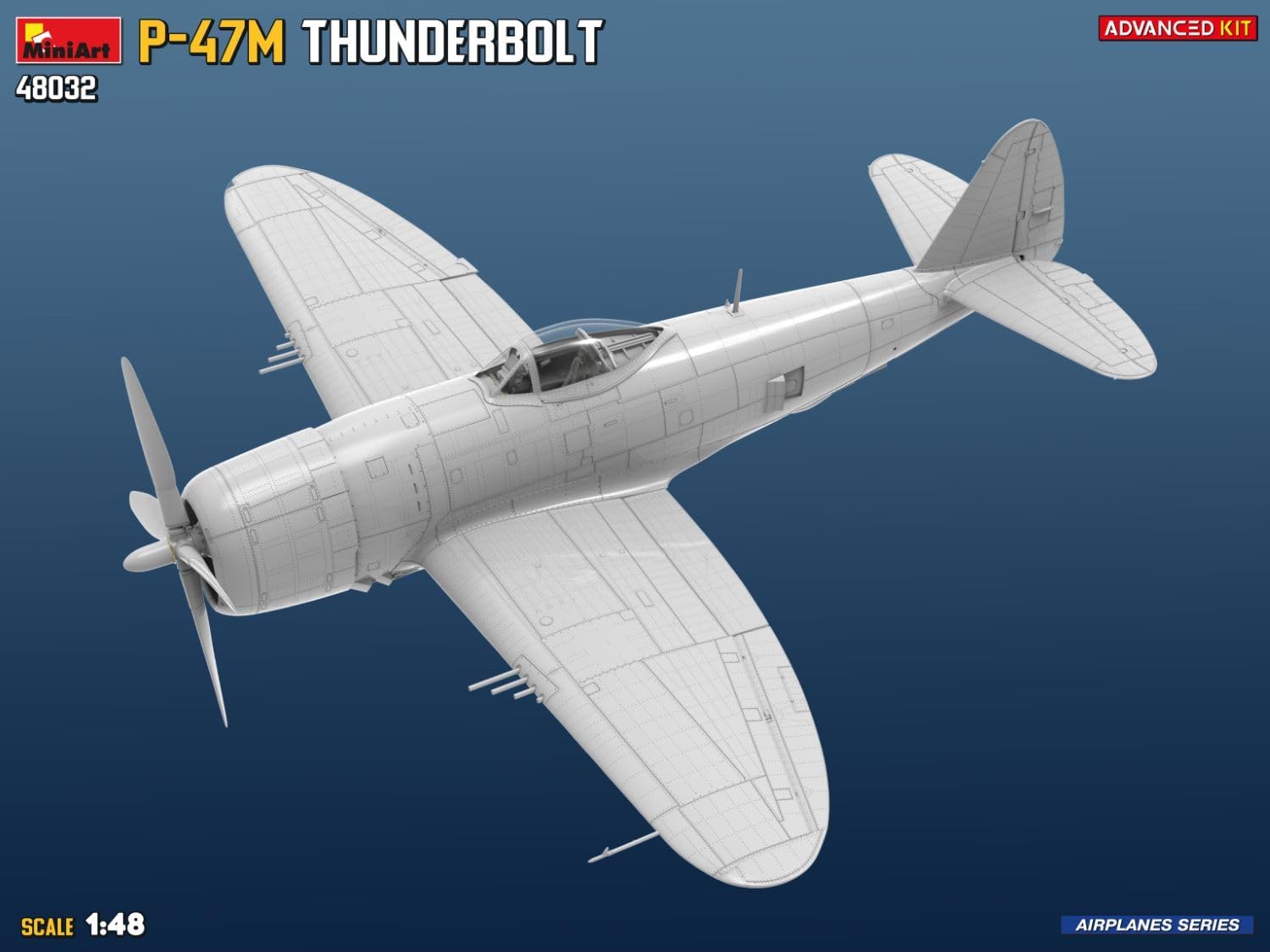 Miniart 1:48 - P-47M Thunderbolt, Advanced Kit