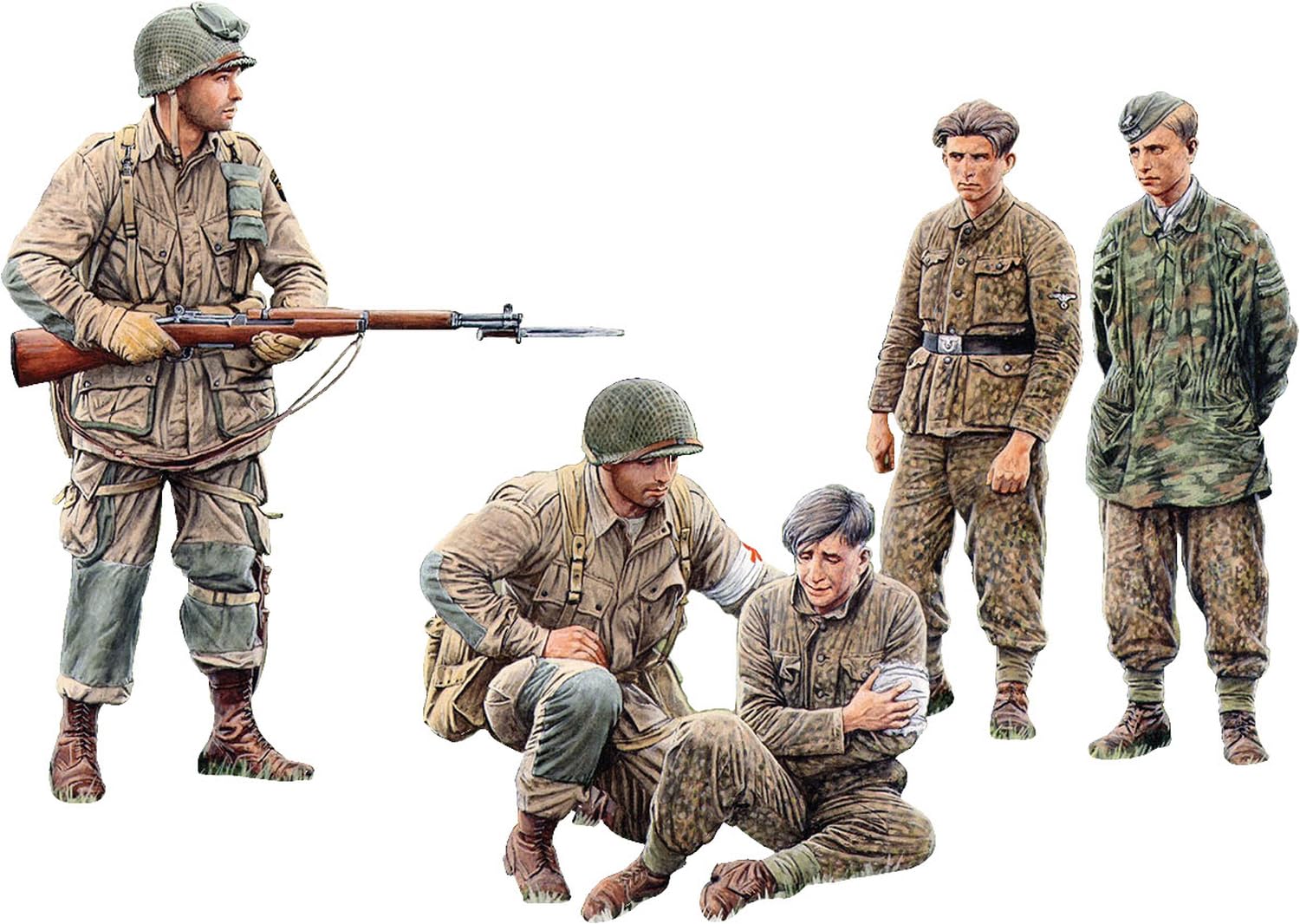 MiniArt - 1/35 U.s. 101st Airborne Division (normandy 1944).