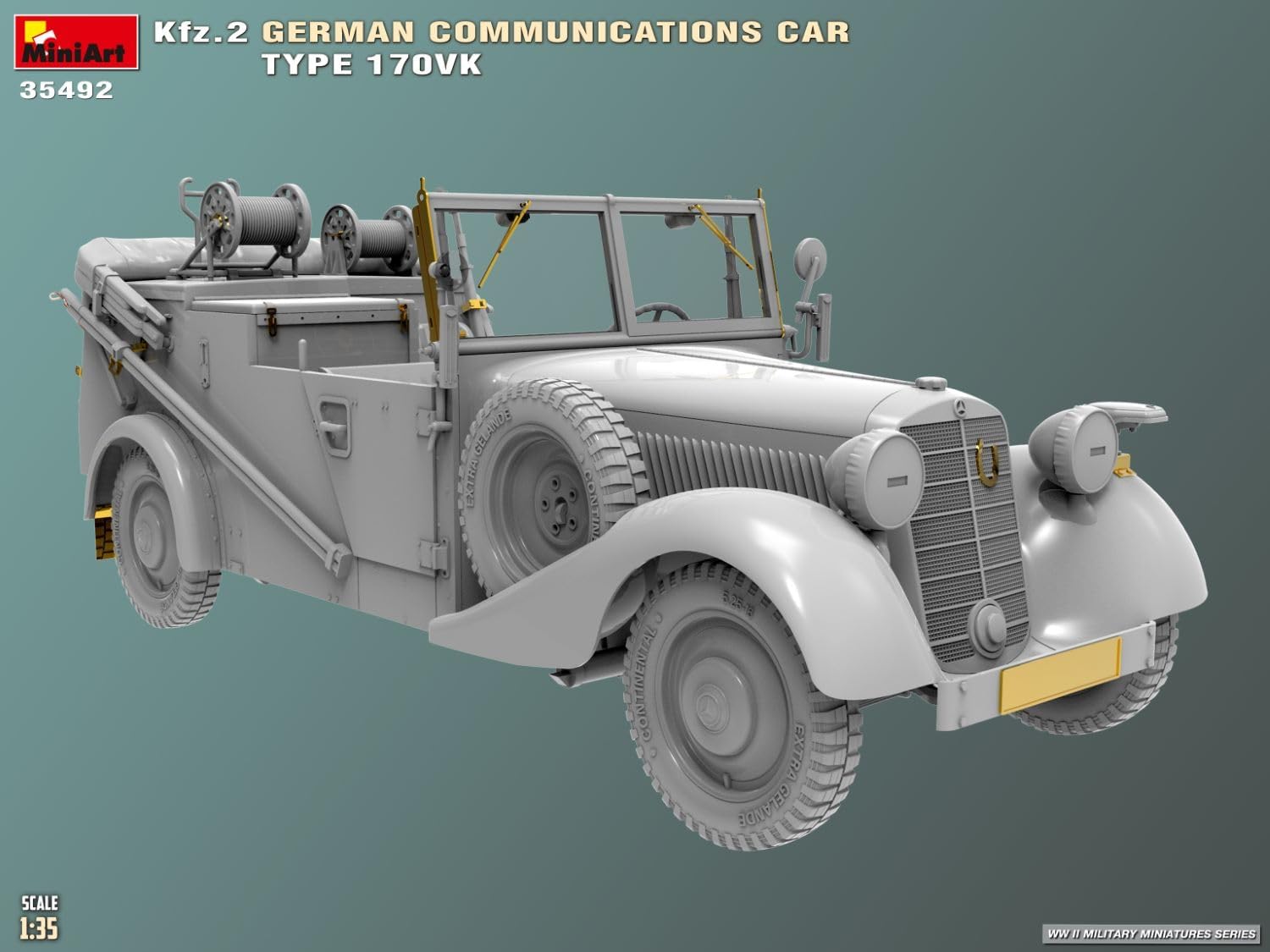 MiniArt - 1/35 Kfz.2 German Communications Car Type 170vk