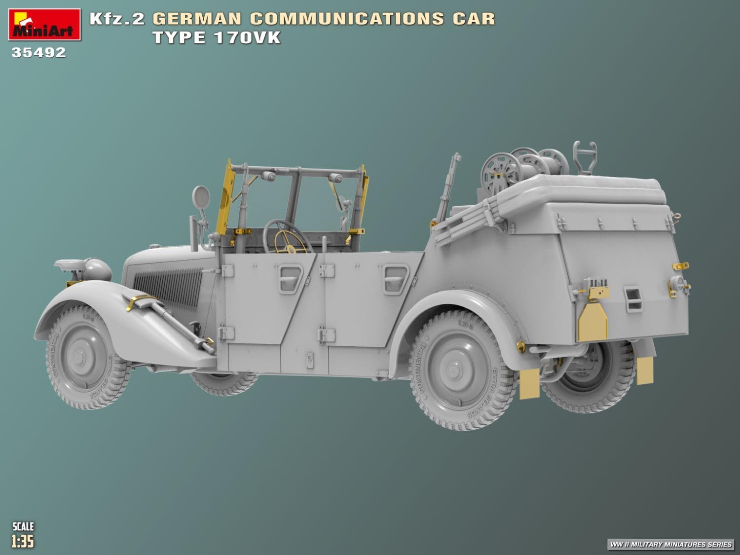 MiniArt - 1/35 Kfz.2 German Communications Car Type 170vk