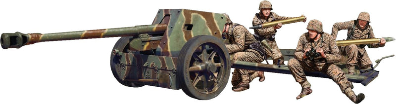 MiniArt - 1/35 German 7.5cm Pak 40 Late W/elite Artillerie Regiment Cr