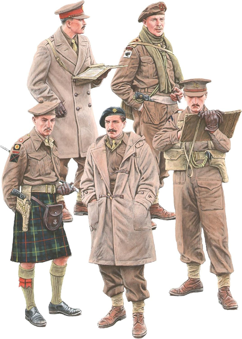 Miniart 1:35 - British Officers SpecEdt (35165