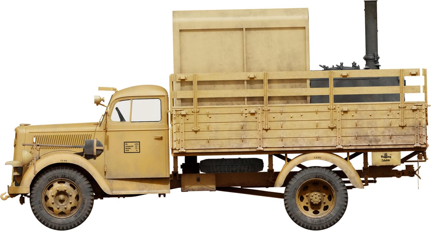 MiniArt - 1/35 Feldkuche Auf 3,6-36s 3t Lkw Pmq600-type