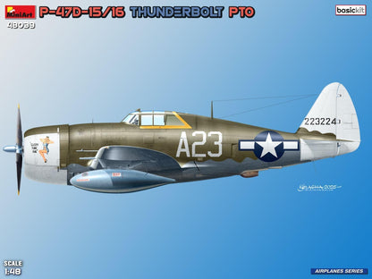 MiniArt - 1/48 P-47d-15/16 Thunderbolt. Pto. Basic Kit