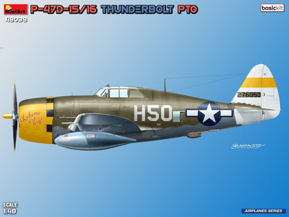 MiniArt - 1/48 P-47d-15/16 Thunderbolt. Pto. Basic Kit