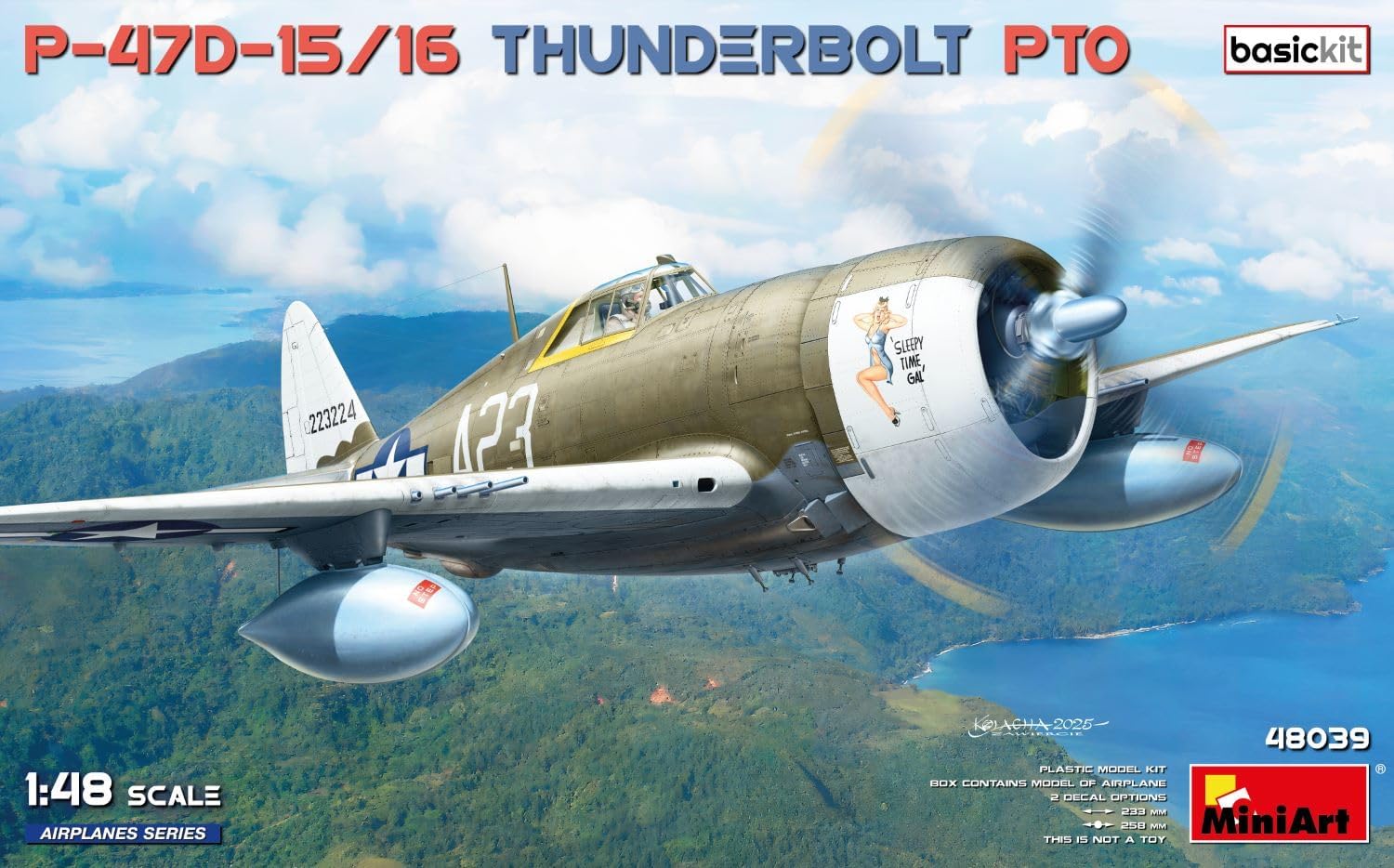 MiniArt - 1/48 P-47d-15/16 Thunderbolt. Pto. Basic Kit