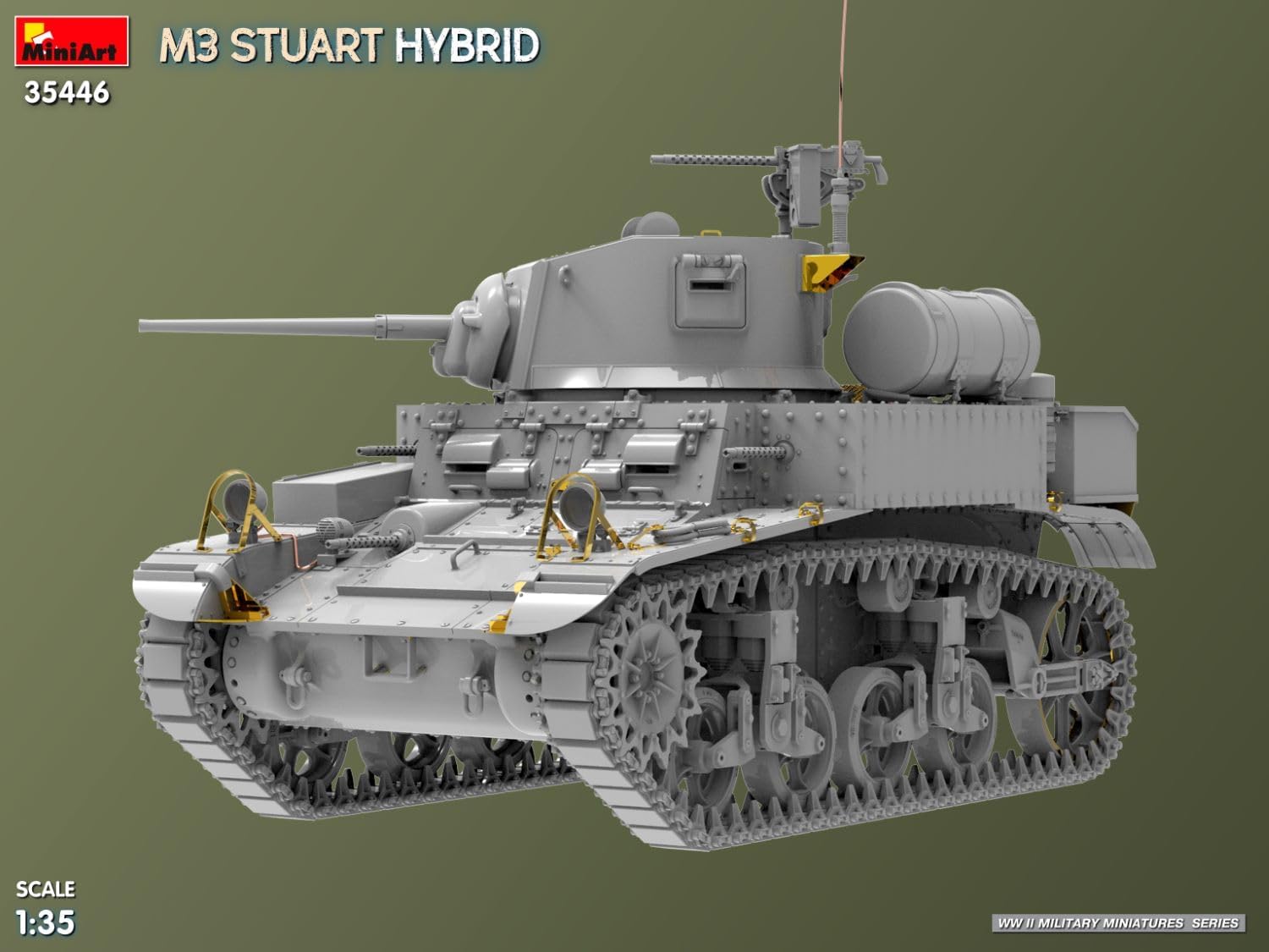 Miniart 1:35 - M3 Stuart Hybrid