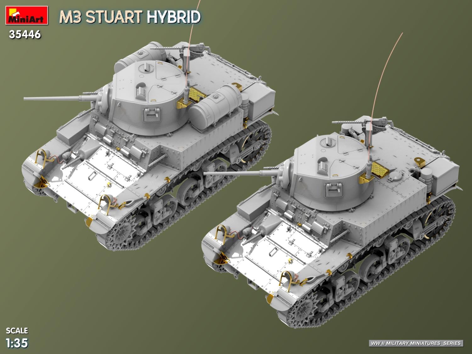Miniart 1:35 - M3 Stuart Hybrid