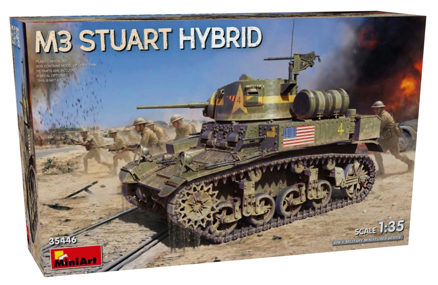 Miniart 1:35 - M3 Stuart Hybrid