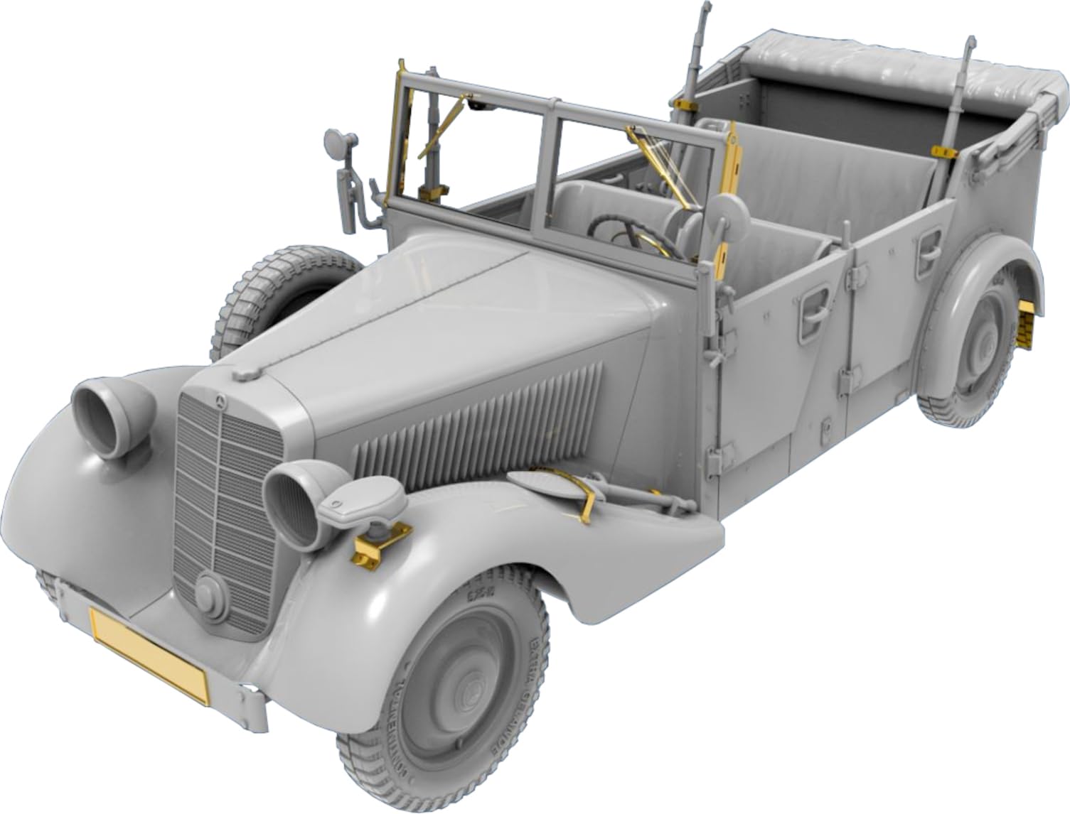 Miniart 1:35 - Kfz.1 German Troop Carrier Type 170VK